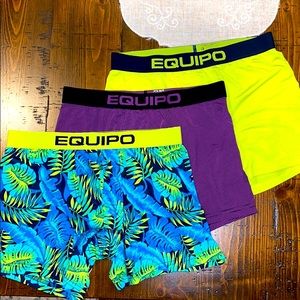 EUC (1) & NWOT (2) Equipo Men’s boxer briefs